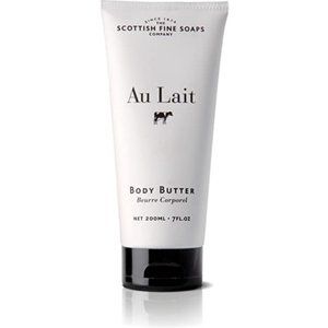 2 - NWT Au Lait Body Butter Tubes 7oz Scottish Fine Soaps